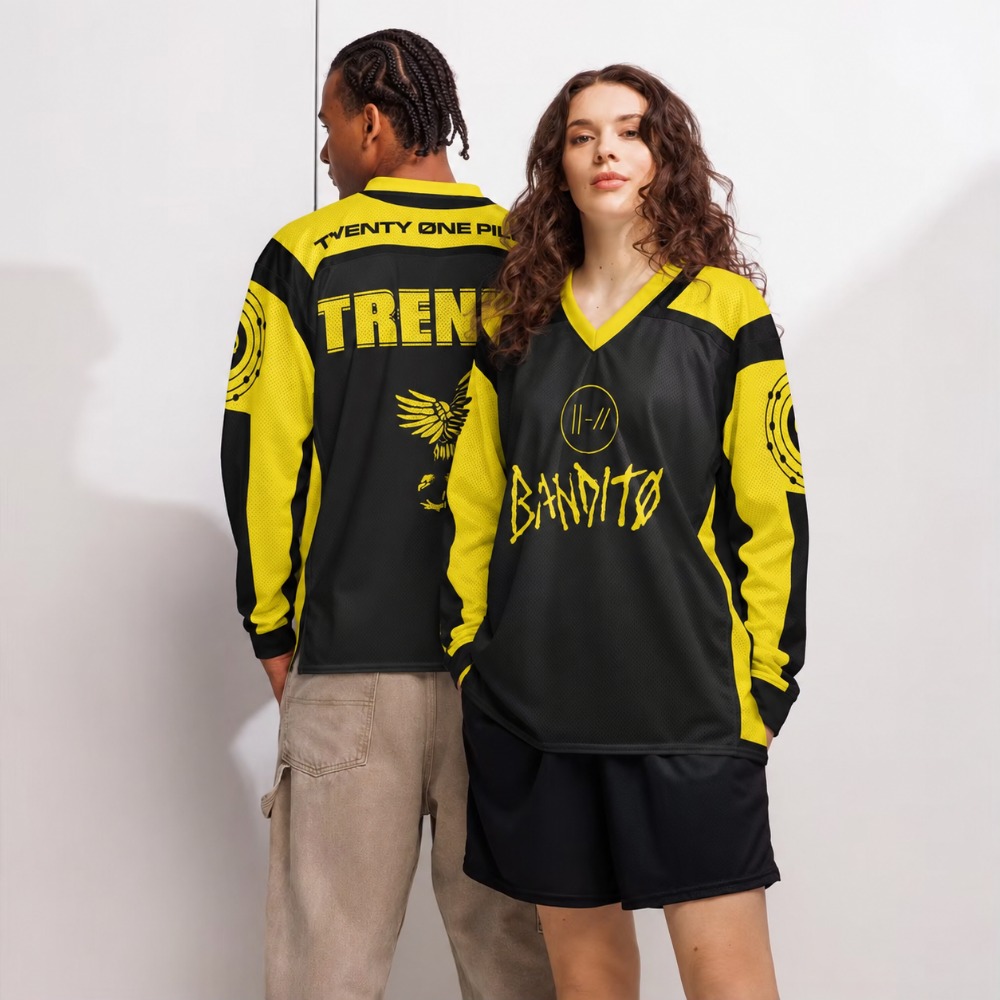 Street Fashion Y2K - Kaos Unisex Bandito Trench Rock Band