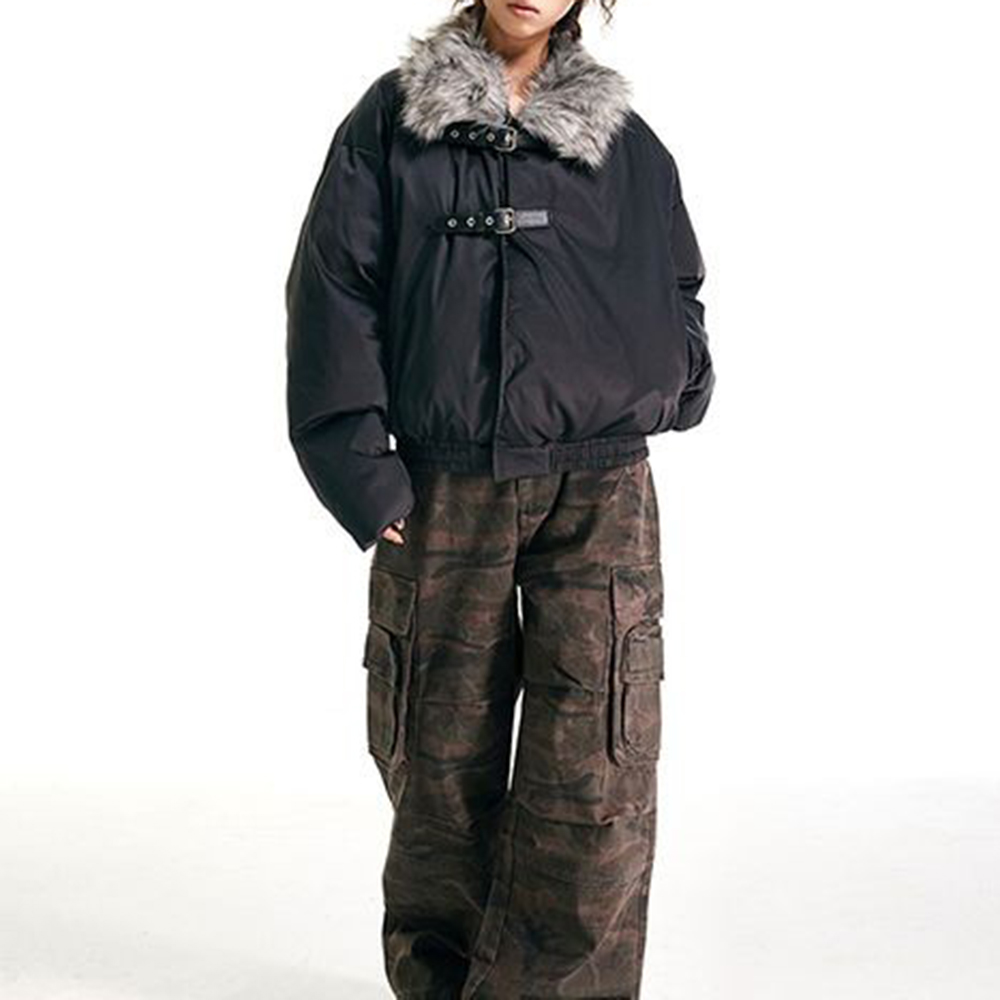 Jaket pria berbulu bulu imitas - Street Fashion Men 2025 ulasan dan harga