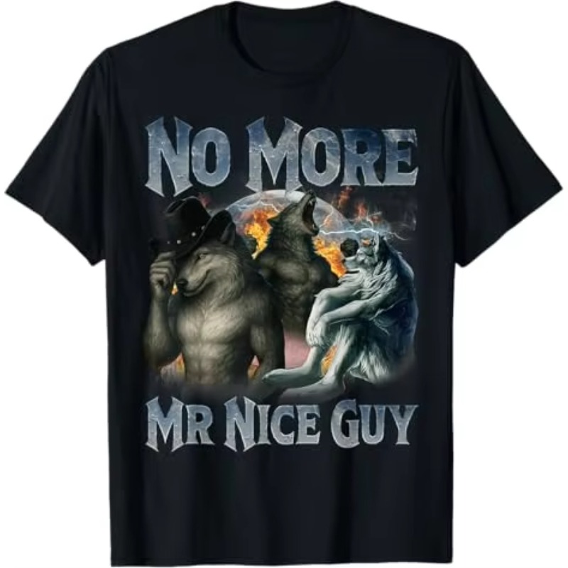 No More Mr Nice Guy Kaus Unhin - Street Fashion For Short Guys ulasan dan harga